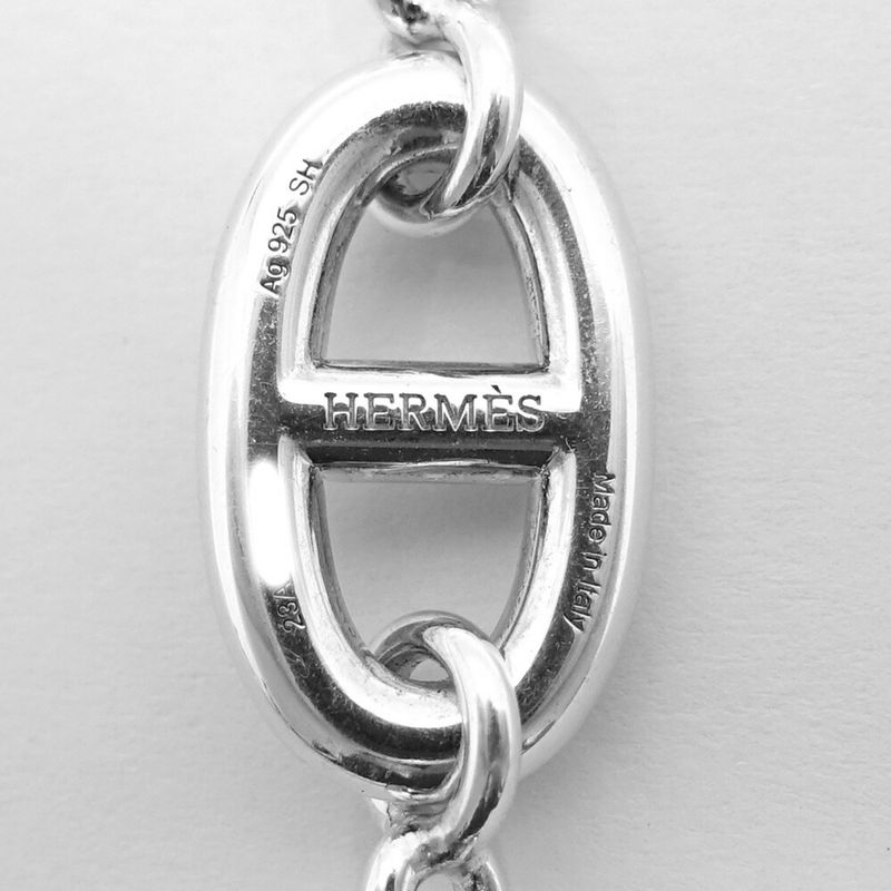 Hermes Bracelet Chaine D'ancre Farande Ag925 SV Silver Jewelry Ladies