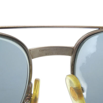 Cartier Santos Sunglasses Metal Silver 0236