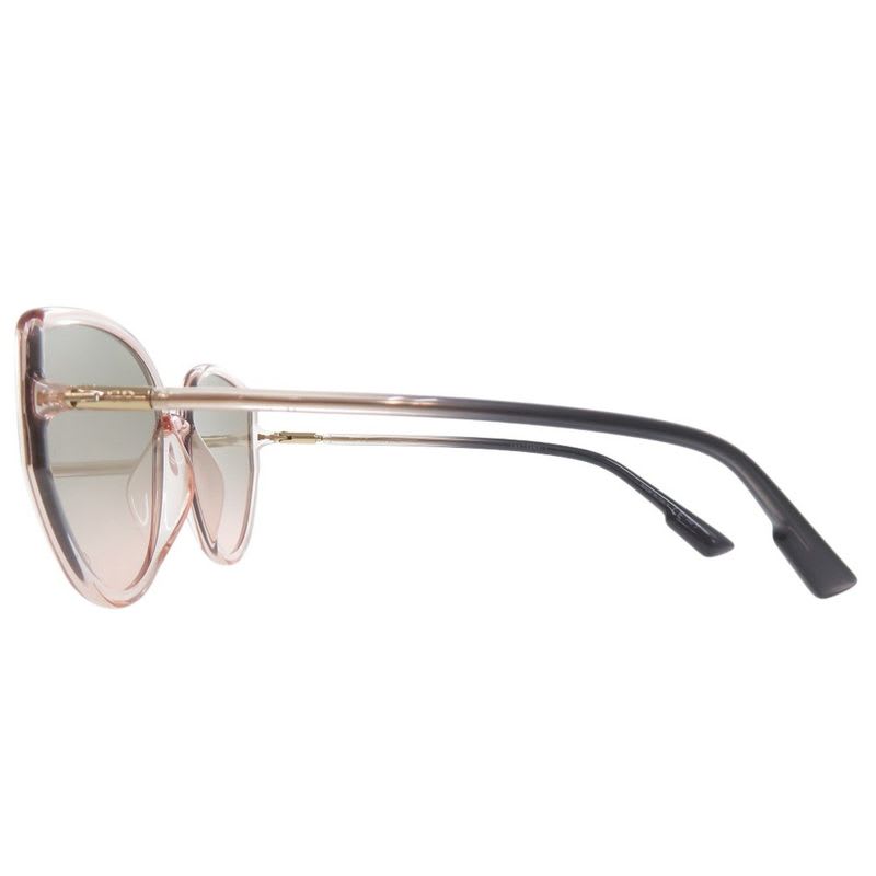 Dior So Stellaire 1 N5 FF Sunglasses Gradient Lens Butterfly Shape Plastic Pink