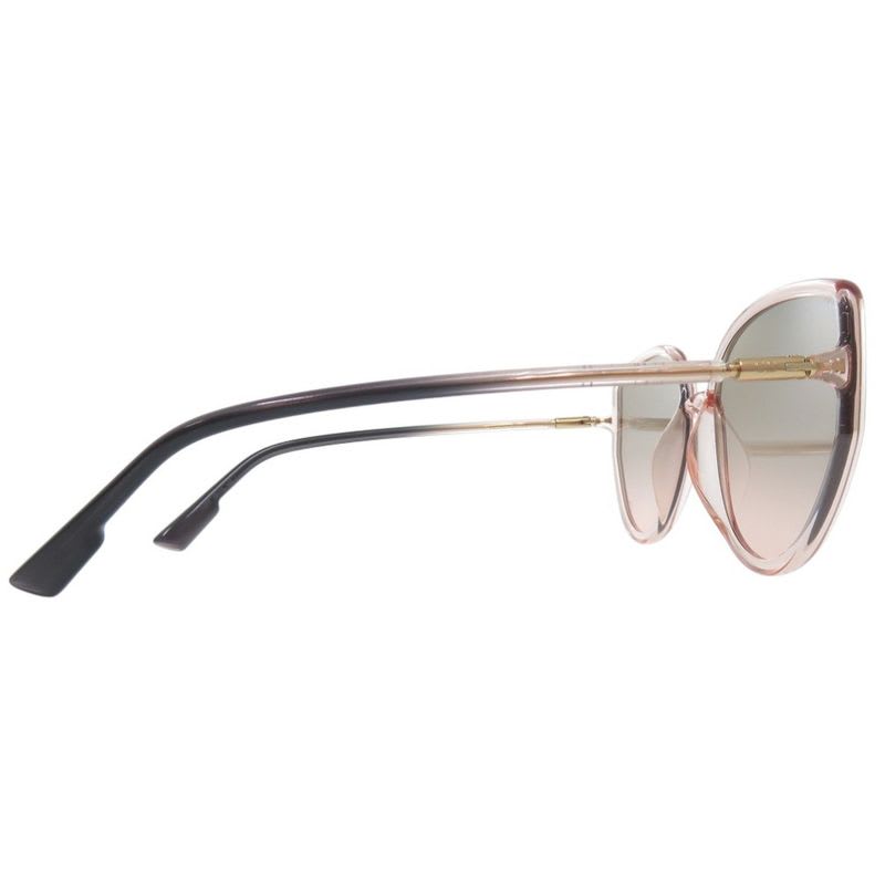 Dior So Stellaire 1 N5 FF Sunglasses Gradient Lens Butterfly Shape Plastic Pink