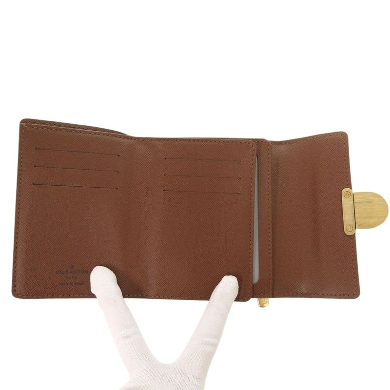 Louis Vuitton Portefeuille Koala Monogram Canvas Brown Trifold