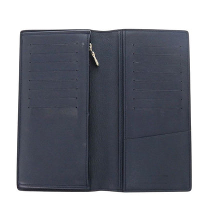 Louis Vuitton Portefeuille Plaza Taurillon Leather Ocean Navy Long