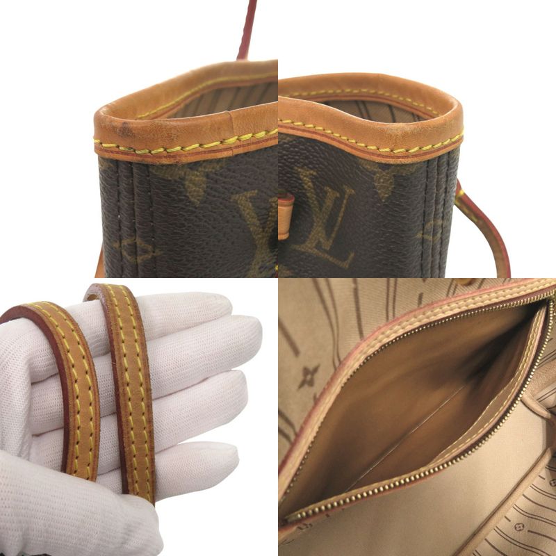 Louis Vuitton Neverfull PM Monogram M40155 Tote Bag LV 0578 Louis Vuitton