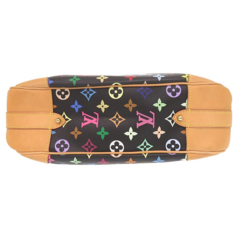 Louis Vuitton Greta Monogram Multicolor M40196 Noir Black Shoulder Bag LV 1481