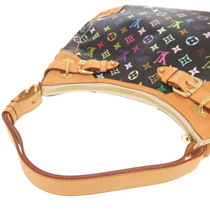 Louis Vuitton Greta Monogram Multicolor M40196 Noir Black Shoulder Bag LV 1481