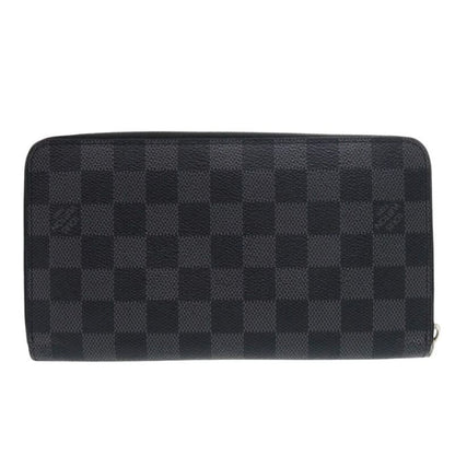 Louis Vuitton Zippy Organizer Damier Graphite Black Long Wallet