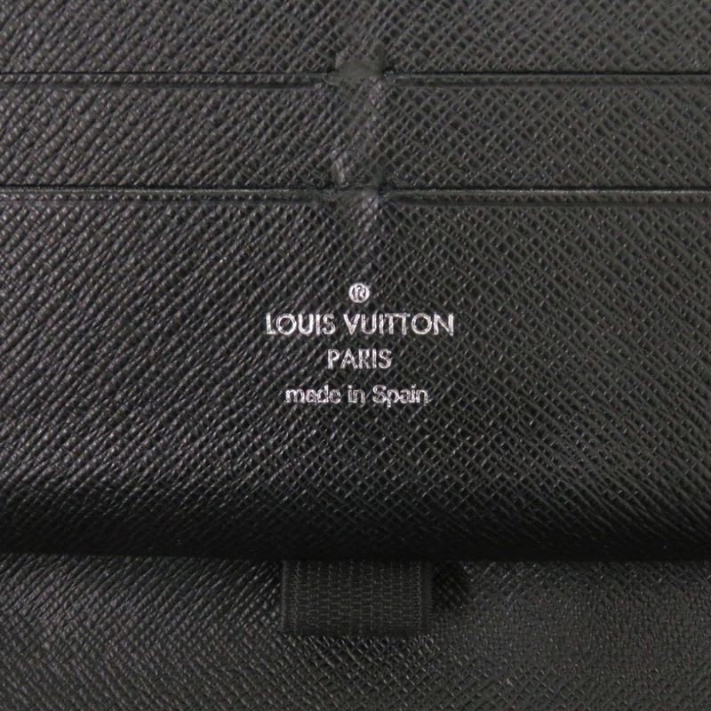 Louis Vuitton Zippy Organizer Damier Graphite Black Long Wallet