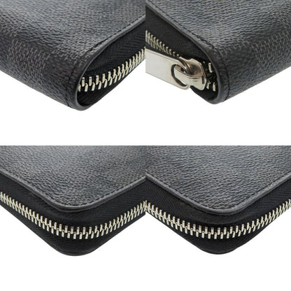 Louis Vuitton Zippy Organizer Damier Graphite Black Long Wallet