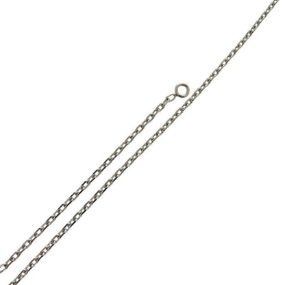 Hermes As de Coeur Ace Of Hearts Leather Metal Brown Necklace