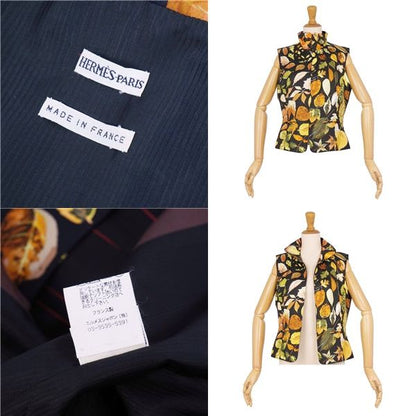 Hermes Vest Margiela Period Zip Up All Over Pattern