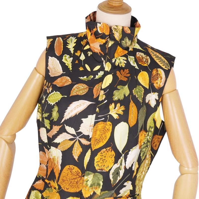 Hermes Vest Margiela Period Zip Up All Over Pattern