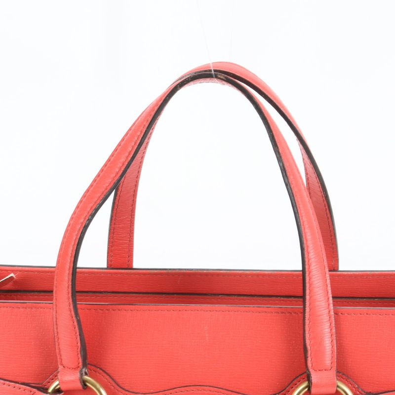 Gucci Horsebit 319795 Leather 2WAY Tote Bag Crossbody Shoulder Hand Gold