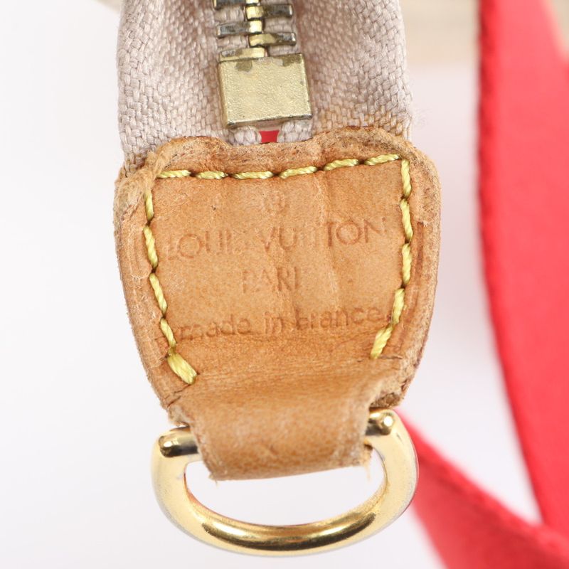 Louis Vuitton Leather Antigua Cabas PM M40038 Handbag Mini Tote Ladies EUE