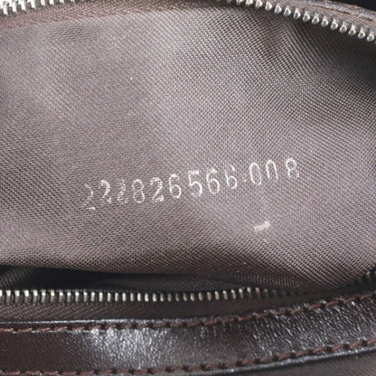 Fendi Zucca Mamma Baguette 26566 Leather Shoulder Bag Shoulder One Shoulder