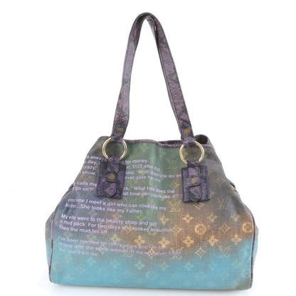 Louis Vuitton Monogram Lisa Heartbreak M95740 Leather Tote Bag Shoulder A4