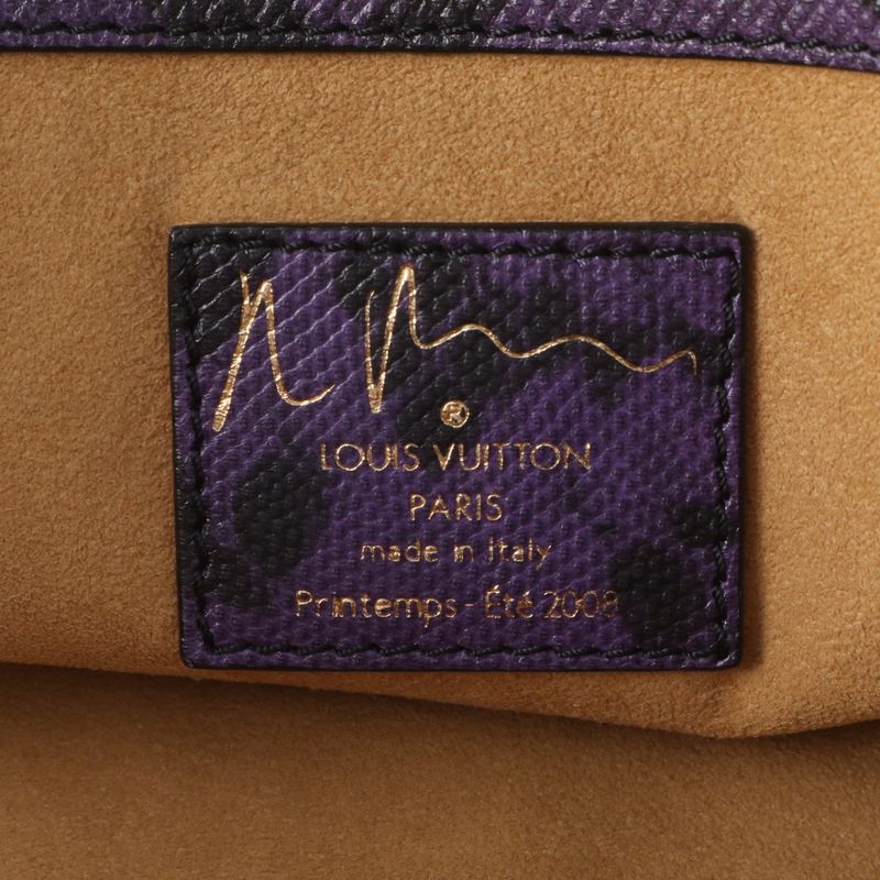 Louis Vuitton Monogram Lisa Heartbreak M95740 Leather Tote Bag Shoulder A4