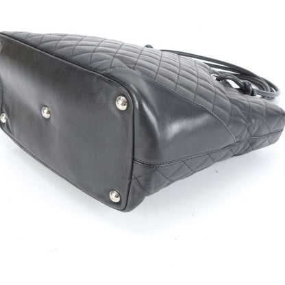 Chanel Serial Seal Included Cambon Line Coco Mark Leather Tote Bag Shoulder