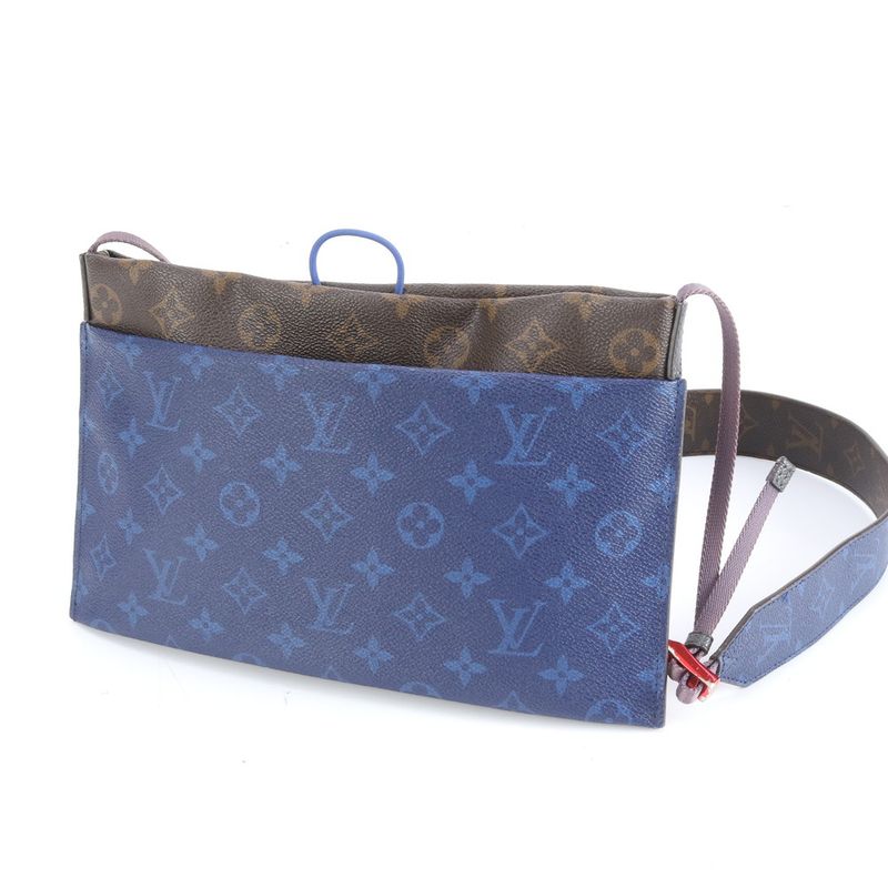 Louis Vuitton Monogram Pacific Split Sacoche M43854 Shoulder Bag Crossbody