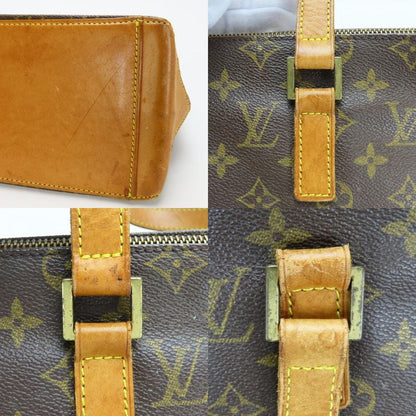 Louis Vuitton Tote Bag Cabas Piano M51148 Monogram Leather Brown Shoulder Bag