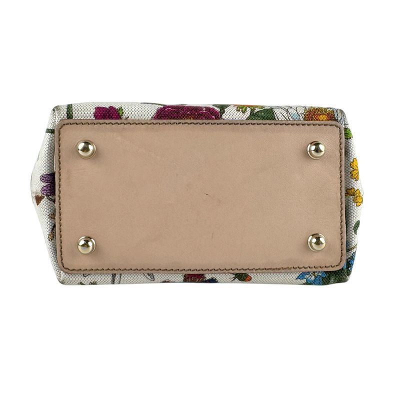 Gucci Handbag Flora Bamboo 140203