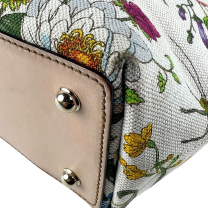 Gucci Handbag Flora Bamboo 140203
