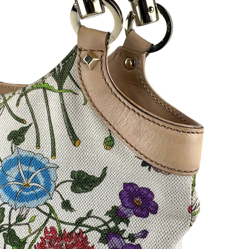 Gucci Handbag Flora Bamboo 140203