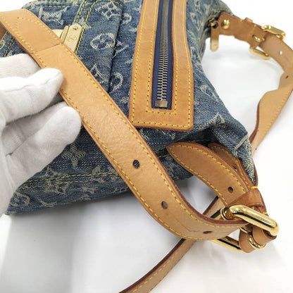 Louis Vuitton Baggy PM Monogram Denim Shoulder Bag Long Shoulder M95049