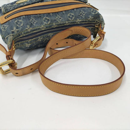 Louis Vuitton Baggy PM Monogram Denim Shoulder Bag Long Shoulder M95049