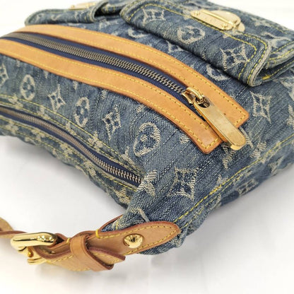 Louis Vuitton Baggy PM Monogram Denim Shoulder Bag Long Shoulder M95049