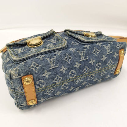 Louis Vuitton Baggy PM Monogram Denim Shoulder Bag Long Shoulder M95049