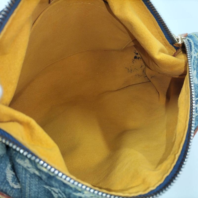 Louis Vuitton Baggy PM Monogram Denim Shoulder Bag Long Shoulder M95049