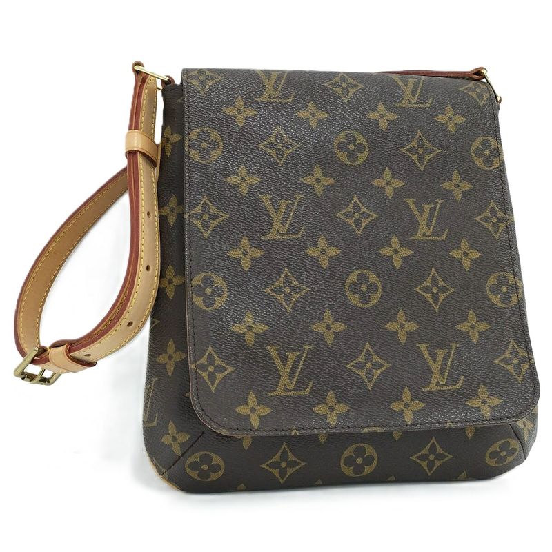 Louis Vuitton Shoulder Bag Musette Salsa Brown Monogram M51258