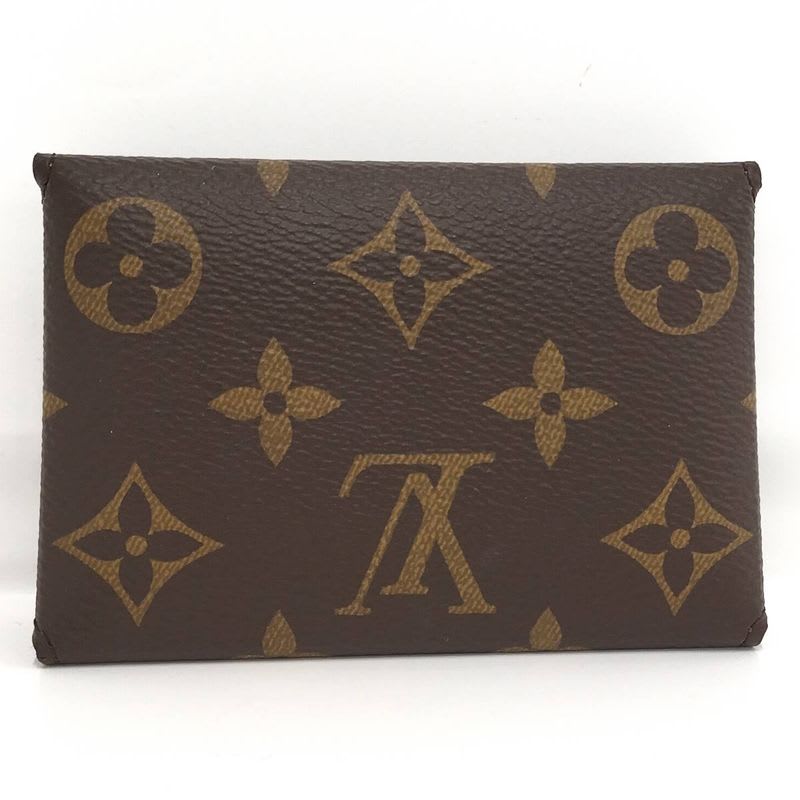 Louis Vuitton Card Case Holder Kirigami Monogram Pondicherry Pink