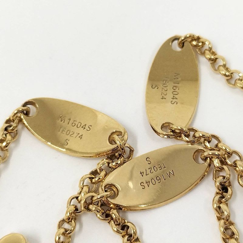 Louis Vuitton Set Ring Lady M1604 S Notation Size