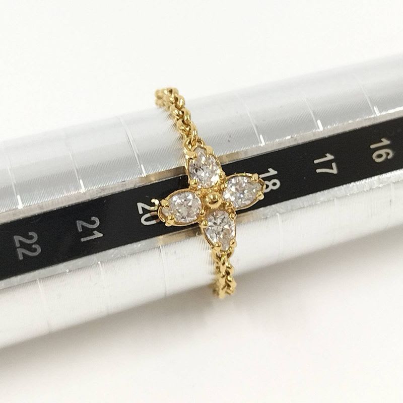 Louis Vuitton Set Ring Lady M1604 S Notation Size