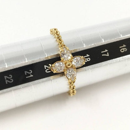 Louis Vuitton Set Ring Lady M1604 S Notation Size
