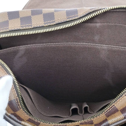 Louis Vuitton Shelton MM Shoulder Bag Damier Ebene