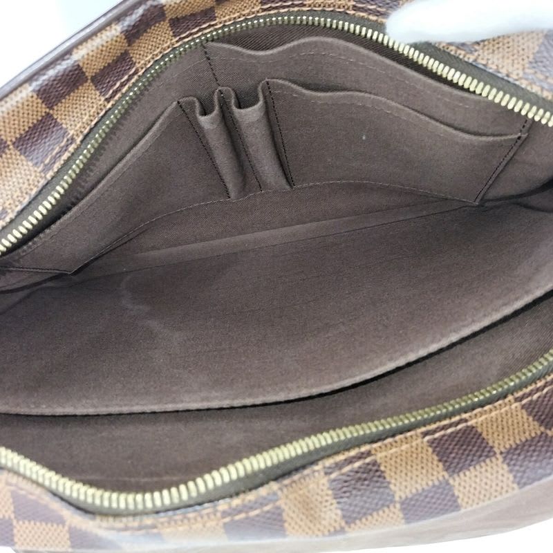Louis Vuitton Shelton MM Shoulder Bag Damier Ebene