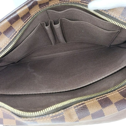 Louis Vuitton Shelton MM Shoulder Bag Damier Ebene