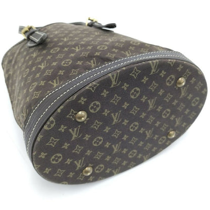 Louis Vuitton Bucket PM Handbag Monogram Mini Lin