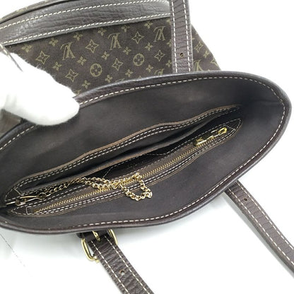 Louis Vuitton Bucket PM Handbag Monogram Mini Lin