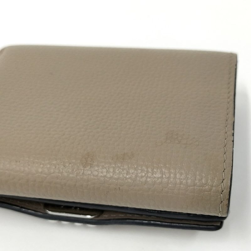 Loewe Trifold Wallet Leather Greige