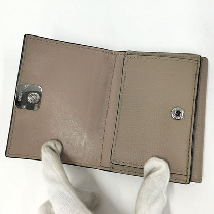 Loewe Trifold Wallet Leather Greige