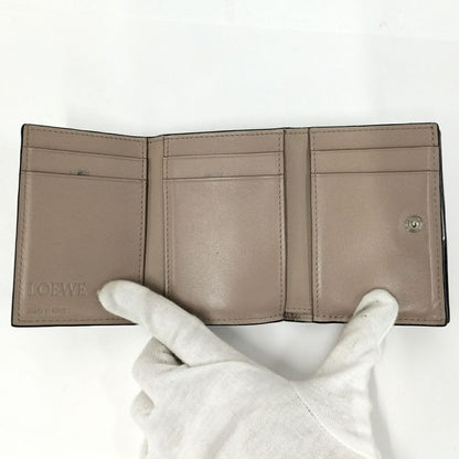 Loewe Trifold Wallet Leather Greige