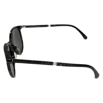 Chanel Sunglasses - 5394-h-a Black X Clear X Silver Fake Pearl Polarized Lenses