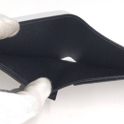 Louis Vuitton Portefeuille Leather Under Bifold Wallet Damier Graphite