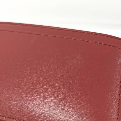 Celine Card Case Triomphe Leather Pink