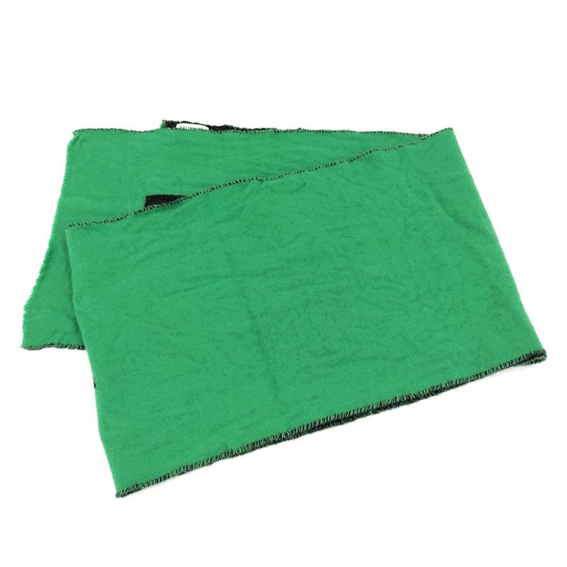 Balenciaga Muffler 100% Wool Green Type Scarf