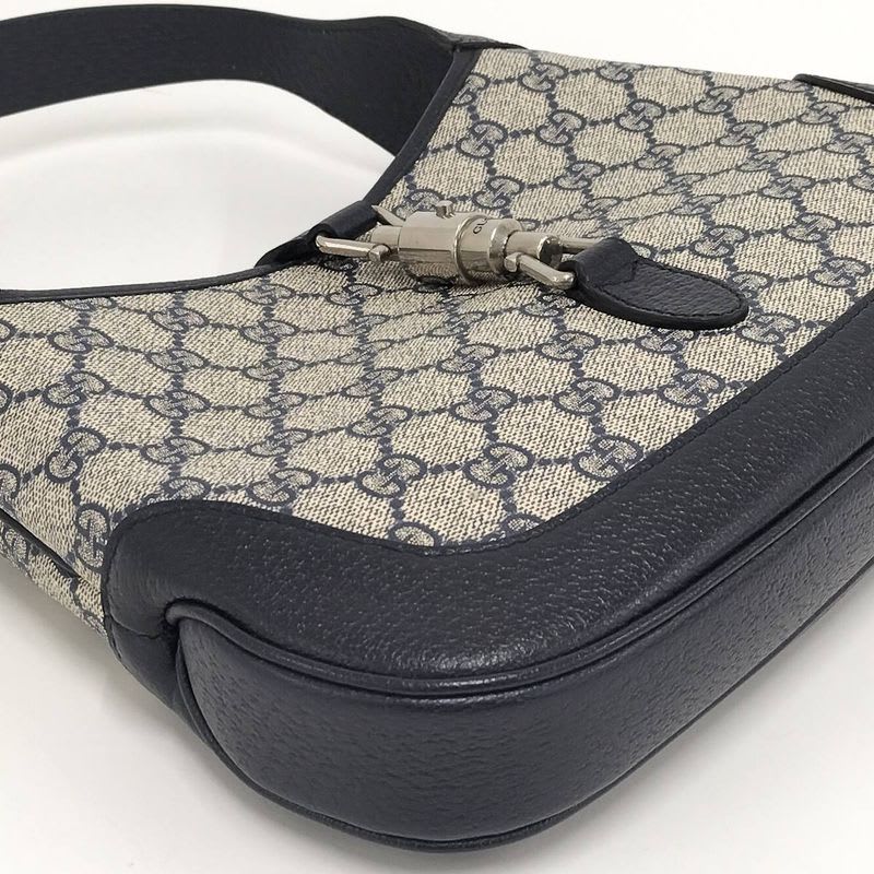 Gucci Jackie 1961 2-Way Handbag GG Supreme PVC Leather
