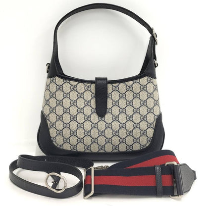 Gucci Jackie 1961 2-Way Handbag GG Supreme PVC Leather